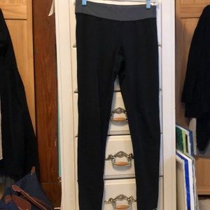 Full length black leggings